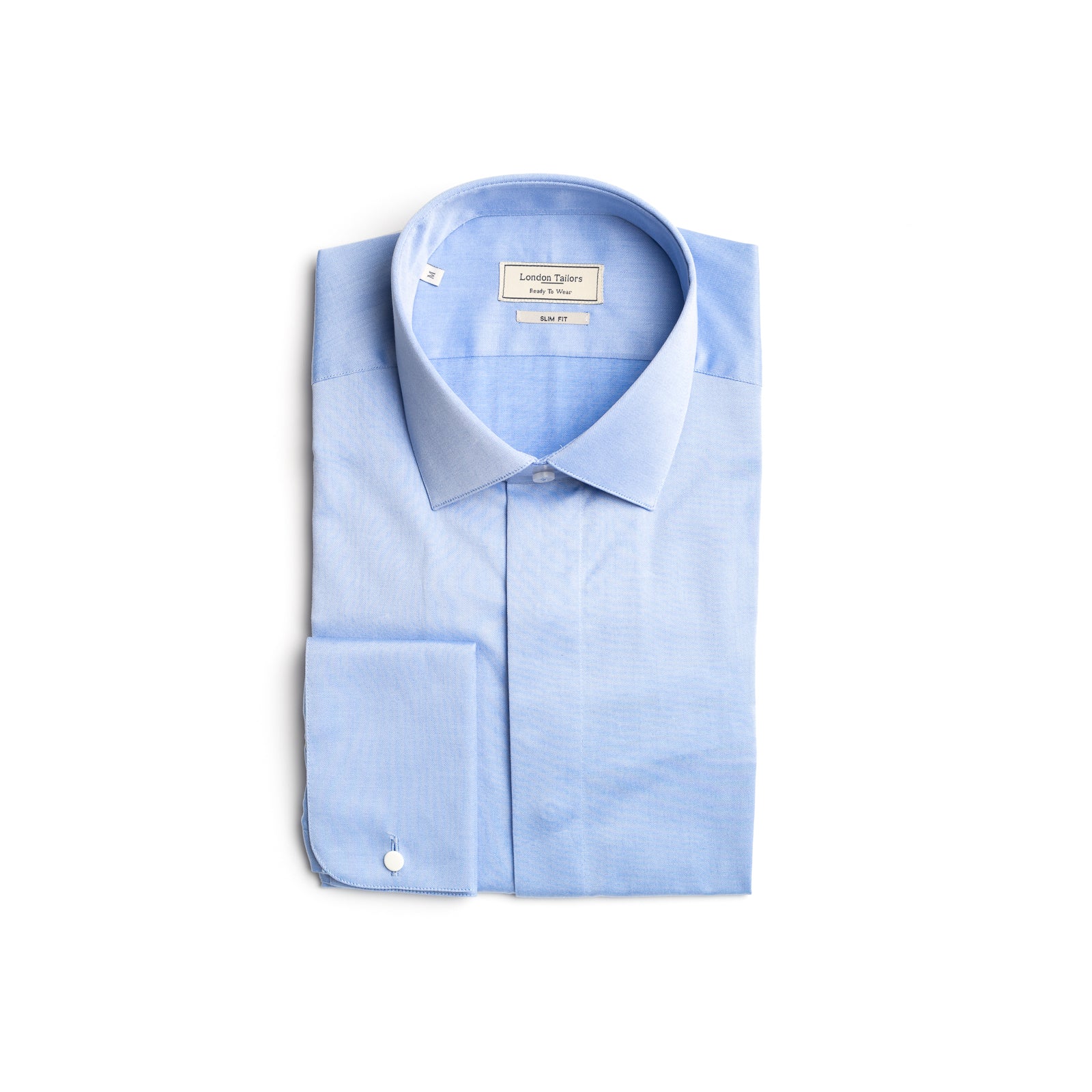 Camasa albastra pentru butoni