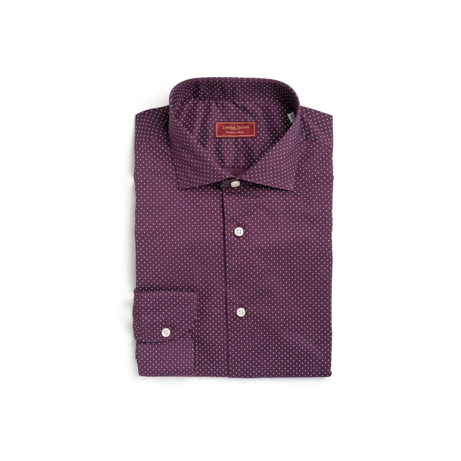 Camasa cu puncte albe