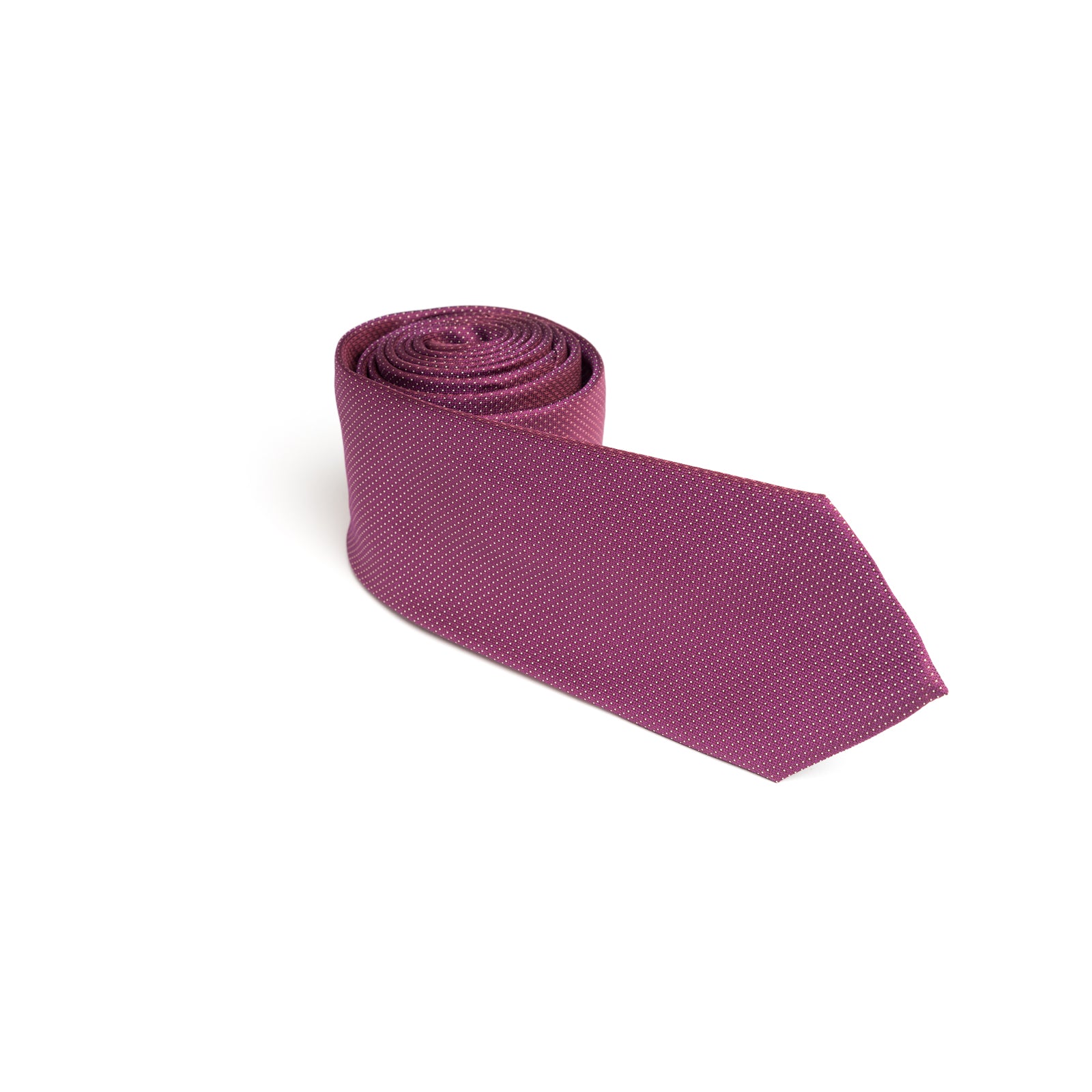 Cravata cu buline albe